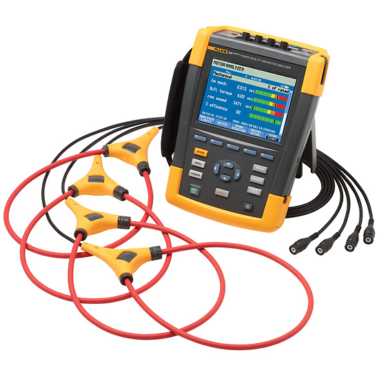 Fluke 438 II Power Quality and Motor Analyzer with Fluke Connect and