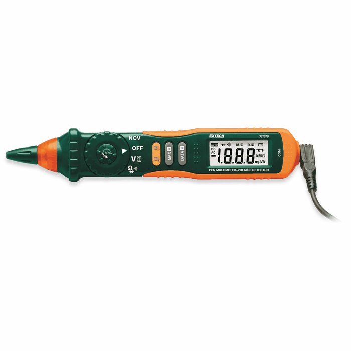 Extech Pen Multimeter with Non Contact Voltage Detector from Davis