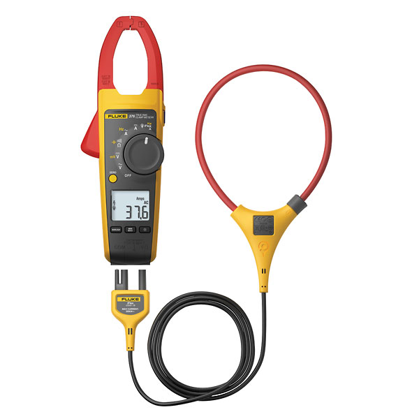 Fluke 376 TRMS 1000 A AC DC Clamp meter with iFLEX 2500 A Probe from Davis Instruments