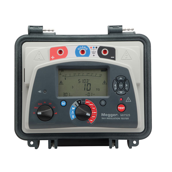 Megger MIT525 Insulation Resistance Tester 5 kV from Davis Instruments