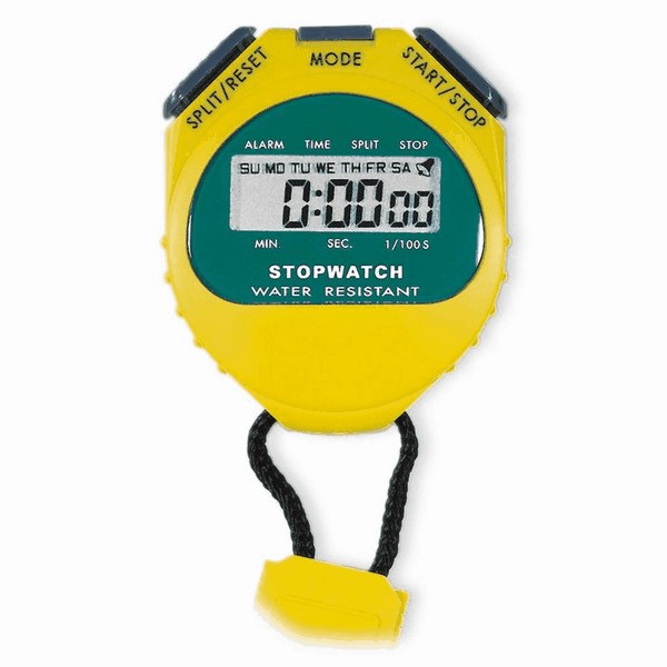Extech 356610 Digital Stopwatch Clock with Calendar and Alarm from