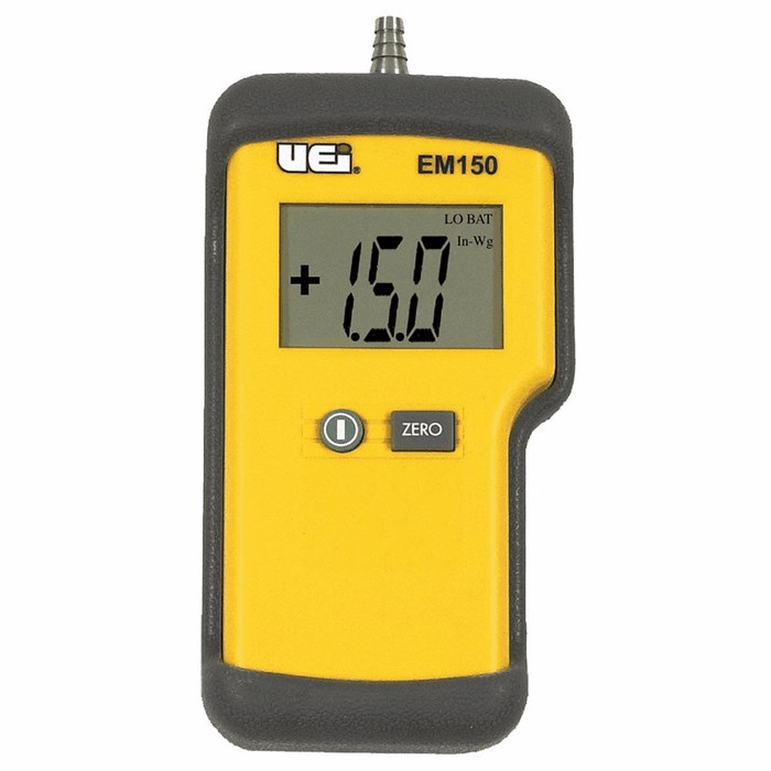 Electronic Manometer Single Input from Davis Instruments