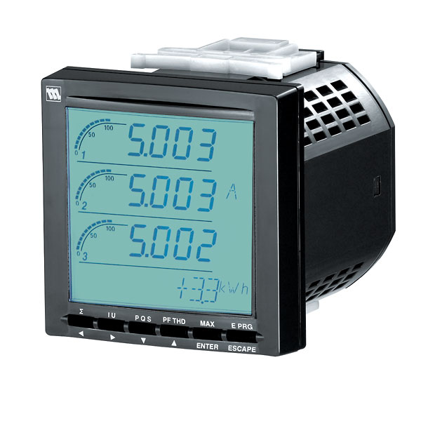 M System 53U Multiline Power Monitor 480VAC 1A 24VDC Modbus DO1 DI1 from Davis Instruments