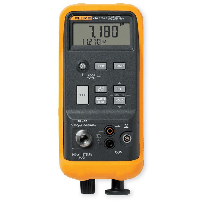 Fluke 718 100 g Pressure Calibrator 100 psig from Davis Instruments