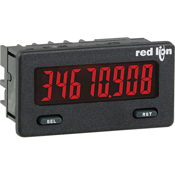 Red Lion CUB5B000 Counter Rate Indicator Red Backlight from Davis
