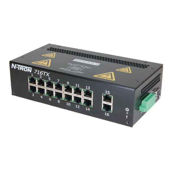 Ethernet Switch 16 port 10 100BaseTX Fully Managed from Davis Instruments