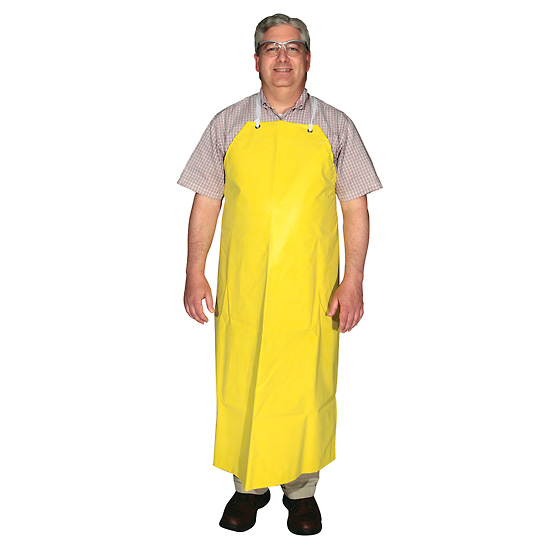 Ansell Neoprene Apron 35 x 45 yellow from Davis Instruments