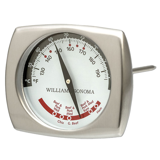 Taylor 602 Elite Series Dual Pointer Dial Meat Thermometer from Davis