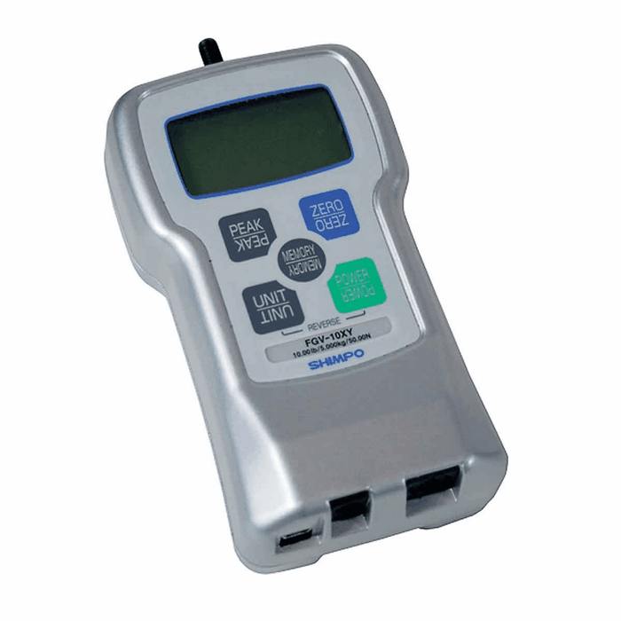 Shimpo FGV 200XY Compact digital force gauge USB analog RS 232 200 lb