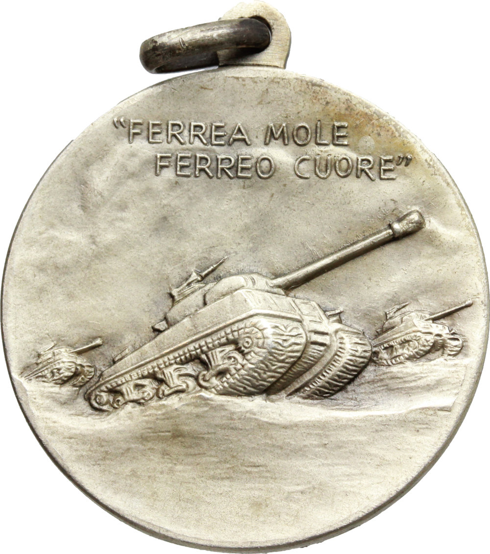 Medaglia con appiccagnolo 31° Reggimento carristi 'Centauro'. 'Ferrea