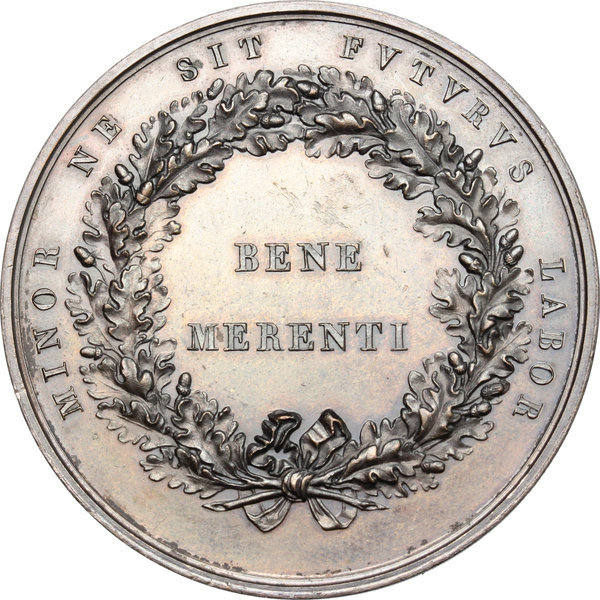 Bergamo. Carrara (17141796), Conte fondatore dell'Accademia di Bergamo. Medaglia 1796 en