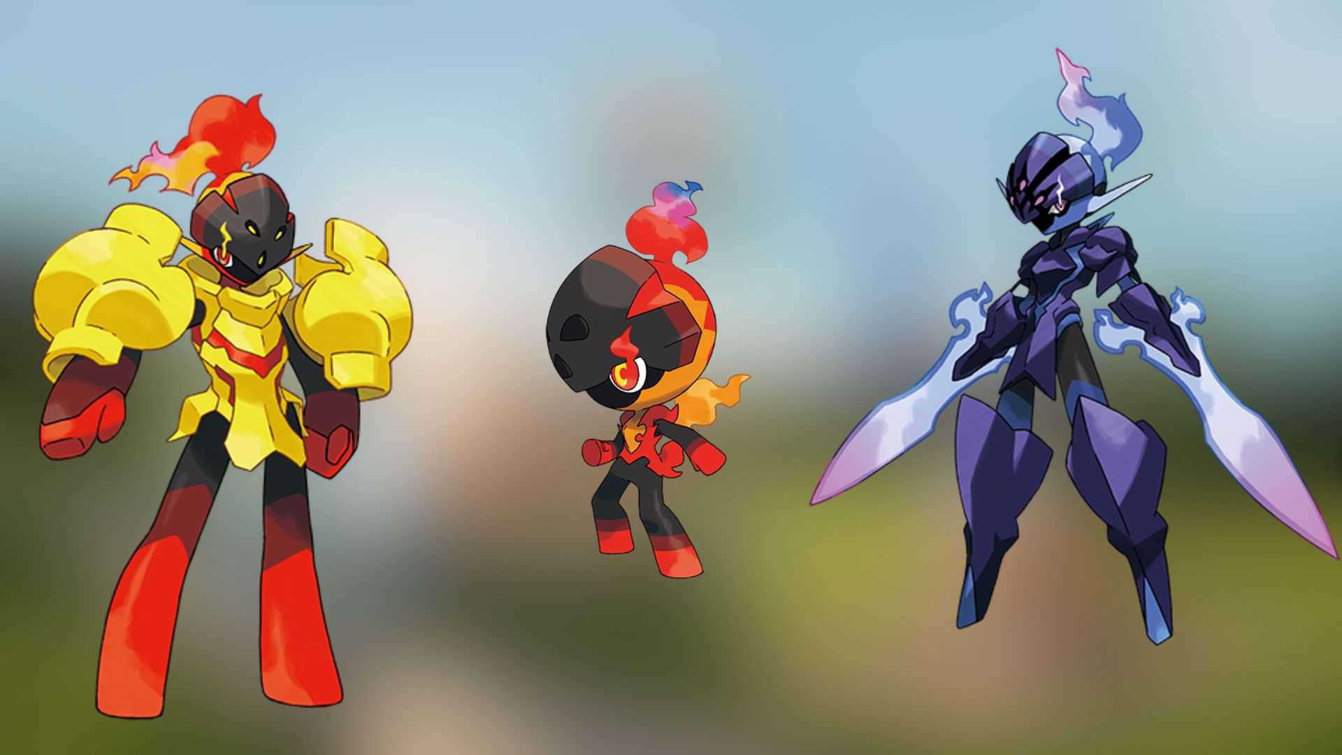 Should You Evolve Charcadet to Ceruledge or Armarouge in Pokemon GO? (Image via TPC)