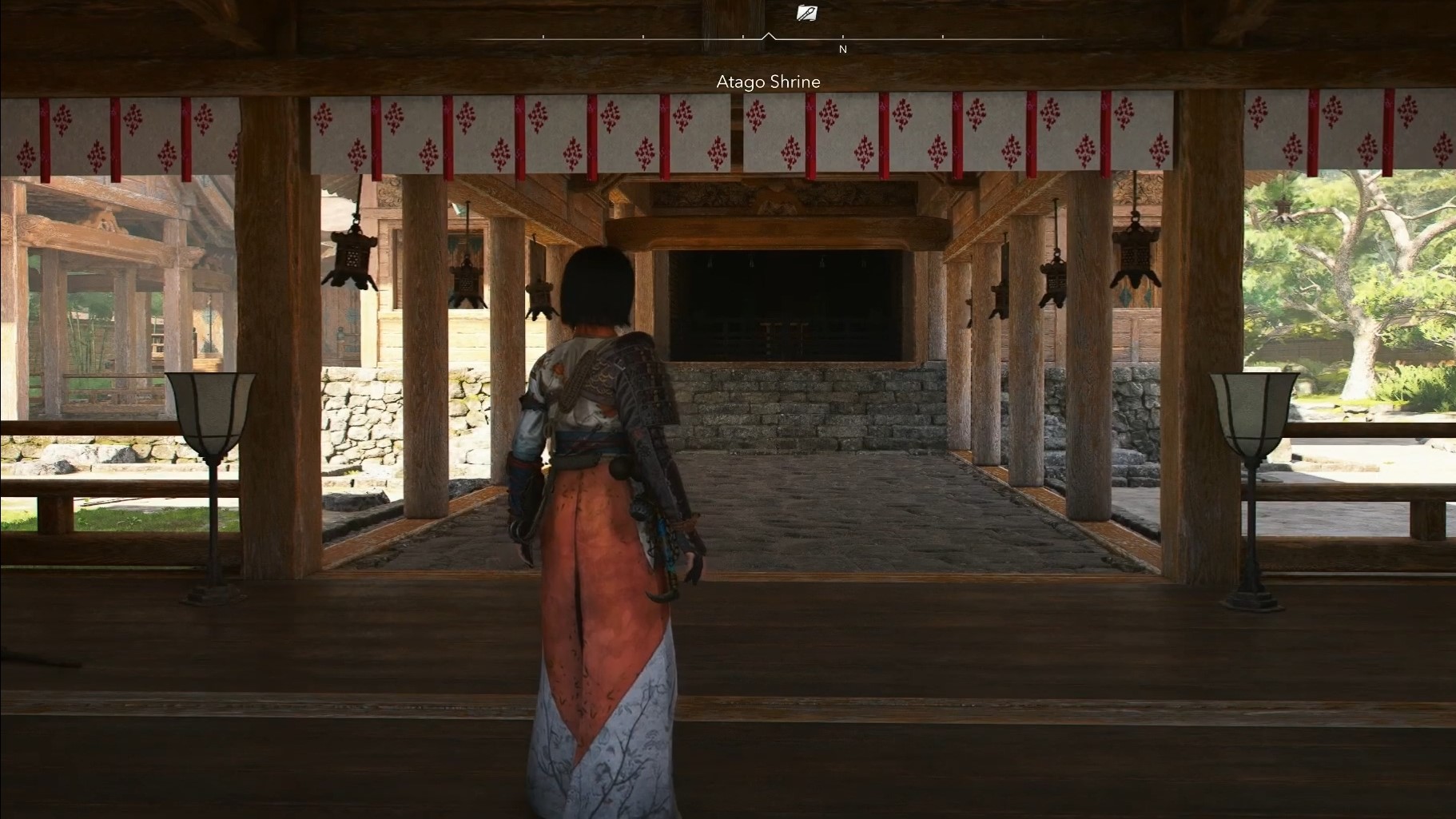 Atago Shrine in Assassin&rsquo;s Creed Shadows (Image via Ubisoft)
