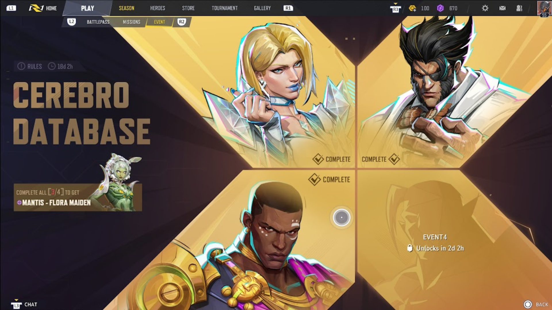 Marvel Rivals Season 2 Cerebro Database Event 3