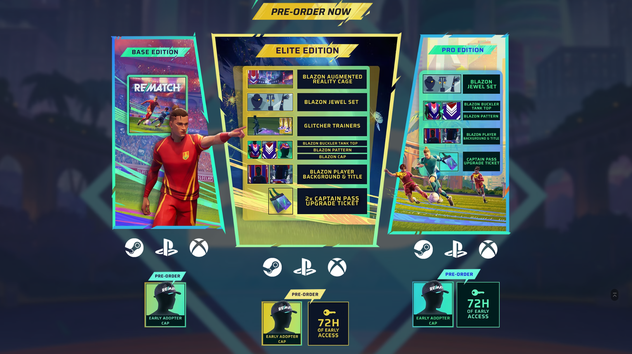 All Editions in Rematch