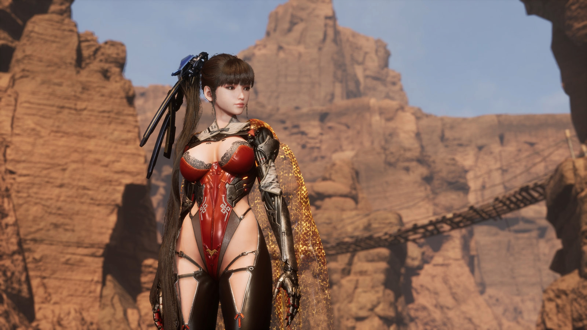 Stellar Blade is built using Unreal Engine 4 (Image via Shift Up)