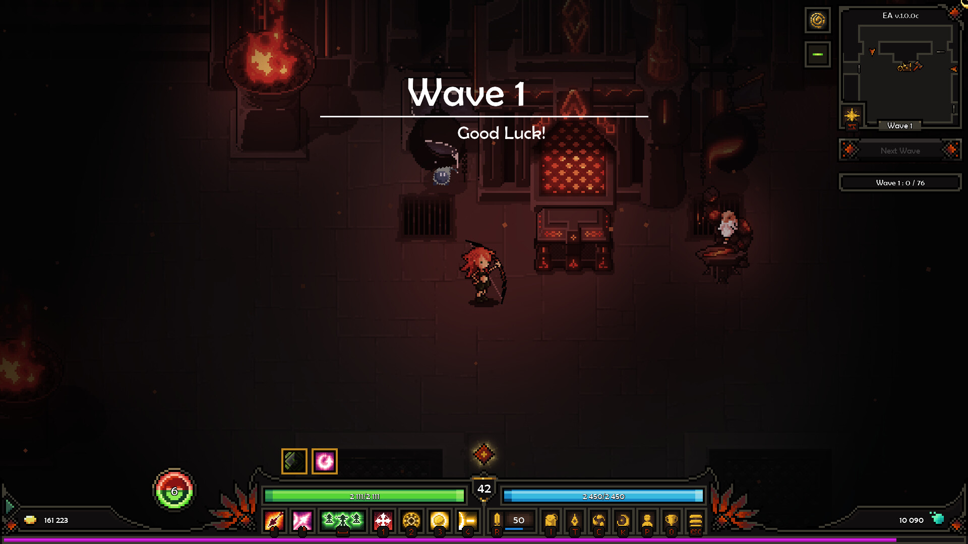 The Steam Deck runs The Slormancer effortlessly