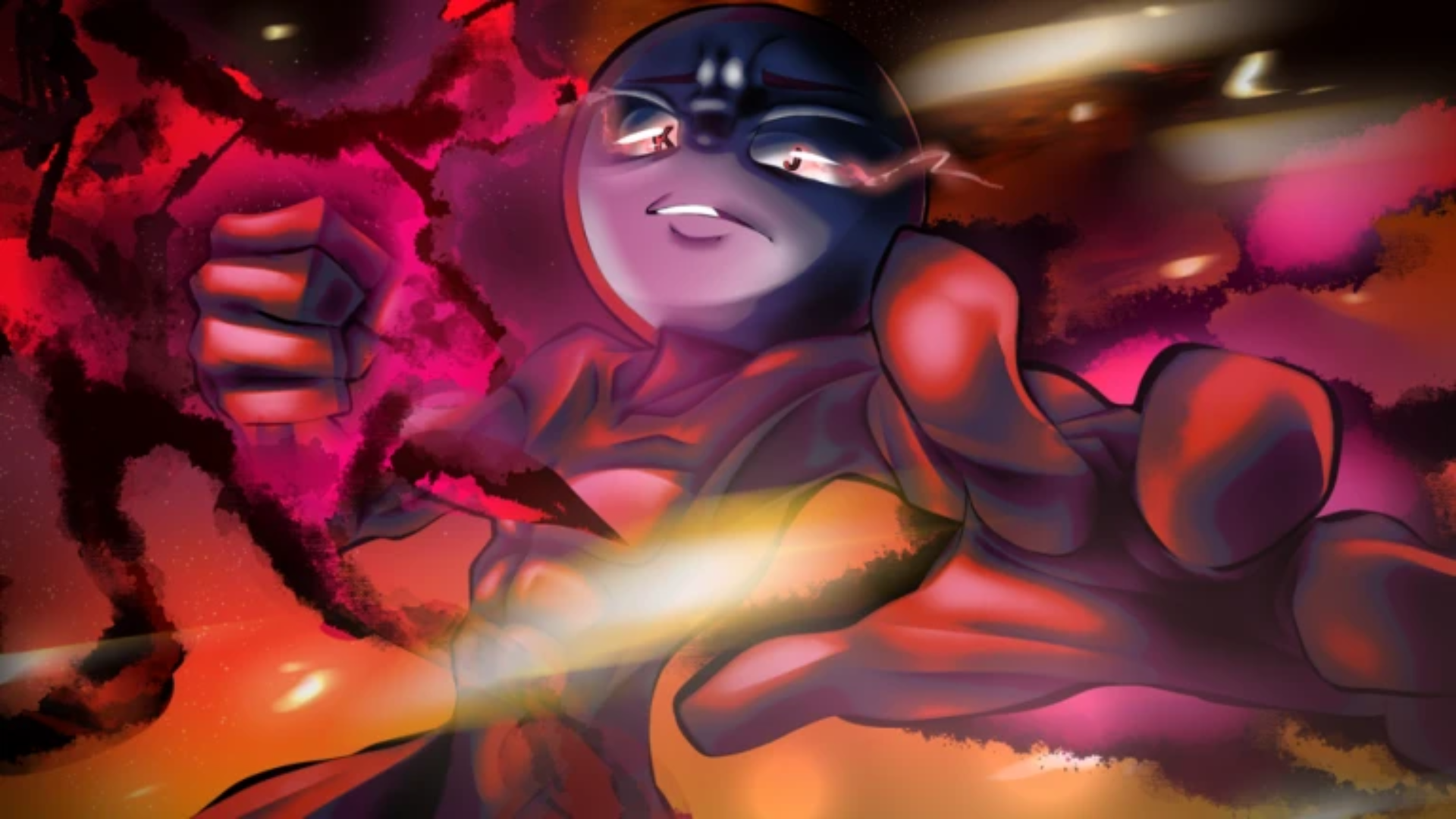 Monster Garou is a variant of the Hero Hunter moveset (Image via Yielding Arts | Roblox)