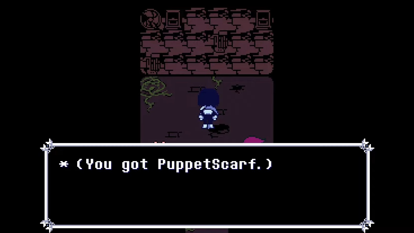 Puppet Scarf boosts attack at the cost of magic (Image via Tobyfox)
