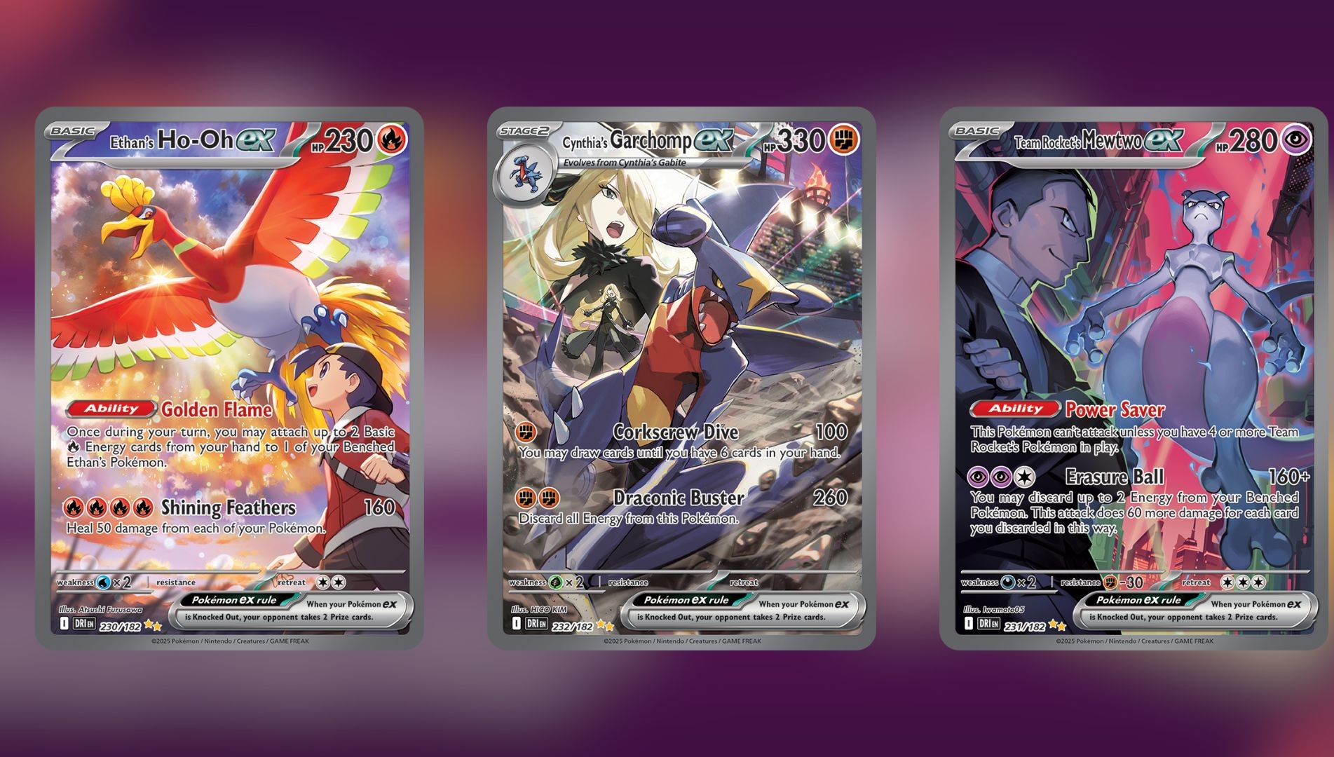 Rare Destined Rivals Cards (Image via TPC)