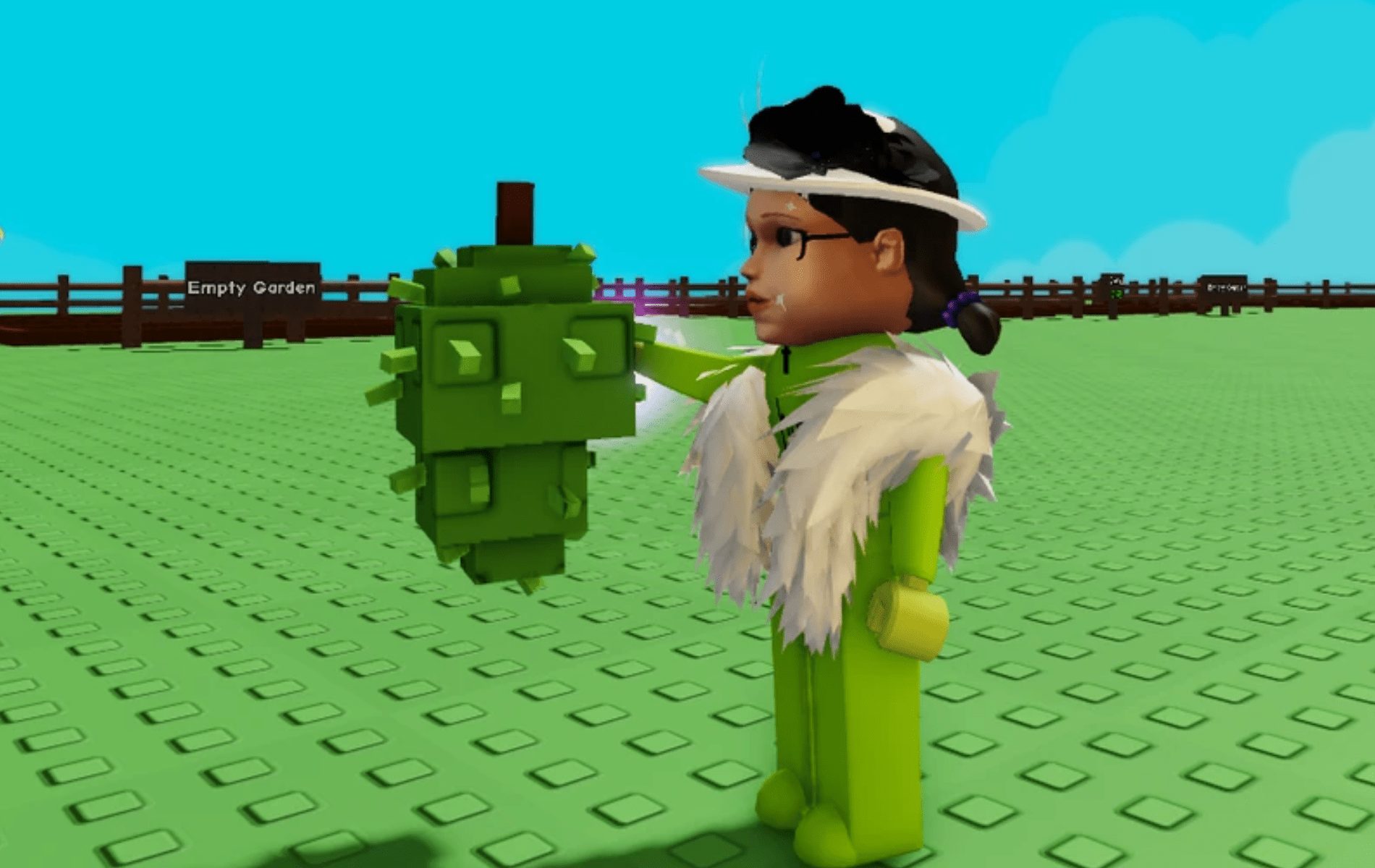 The Guanabana is a multi-harvest Mythical tier plant (Image via The Garden Game | Roblox)