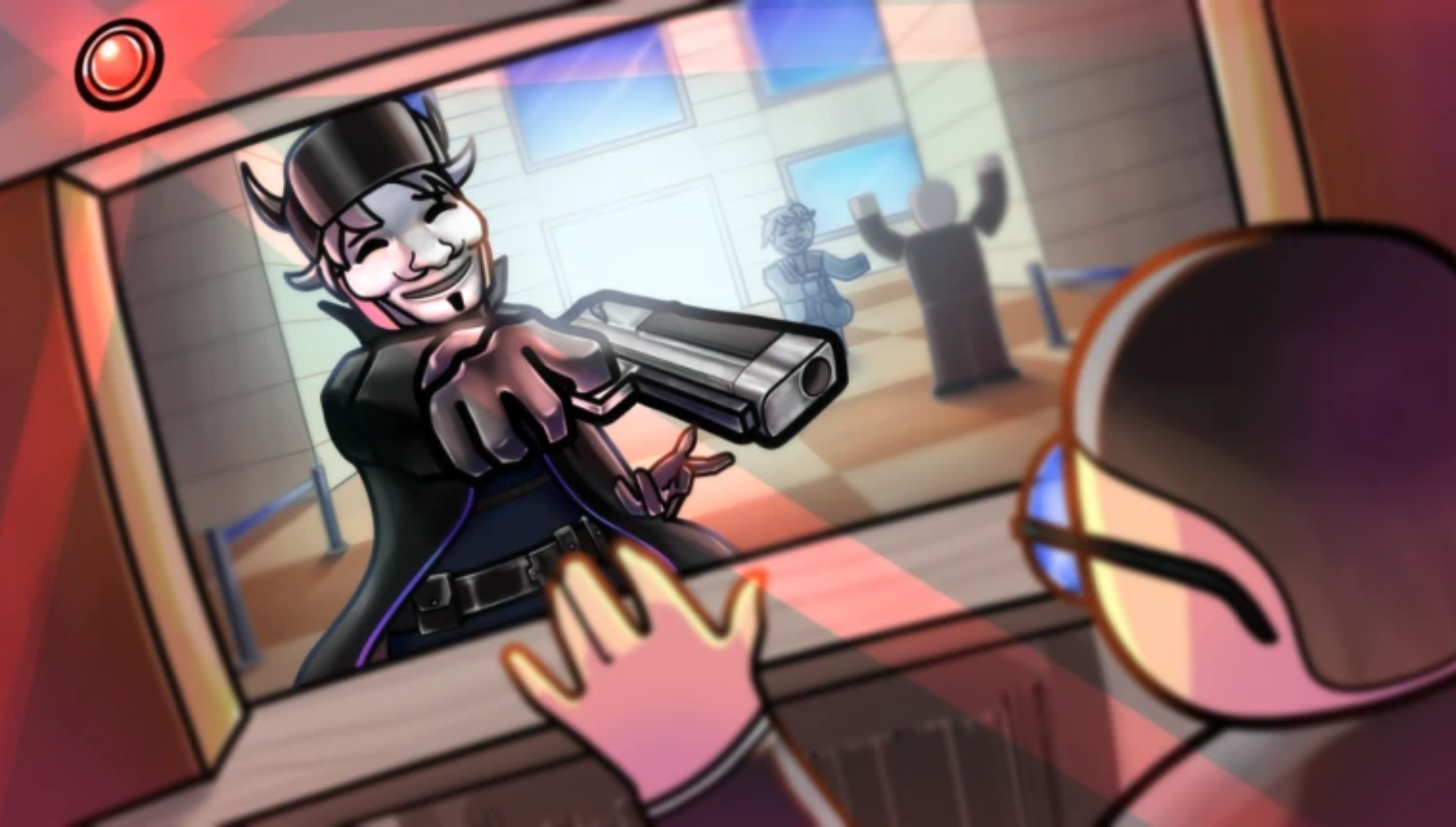 Deadly Heist is an action-packed, multiplayer heist game (Image via EcoCrashed Games | Roblox)