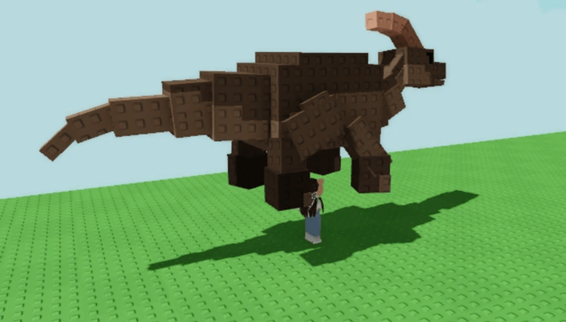 The Parasaurolophus is a legendary pet, added in the Pet Mutation Update (Image via The Garden Game | Roblox)