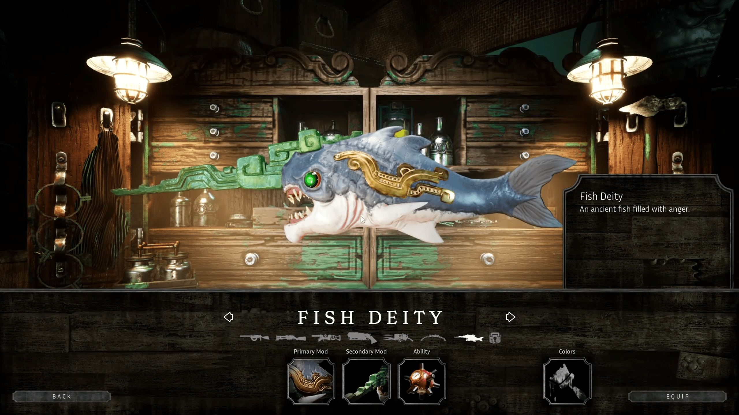 Fish Deity in Abyssus. (Source: The Arcade Crew)