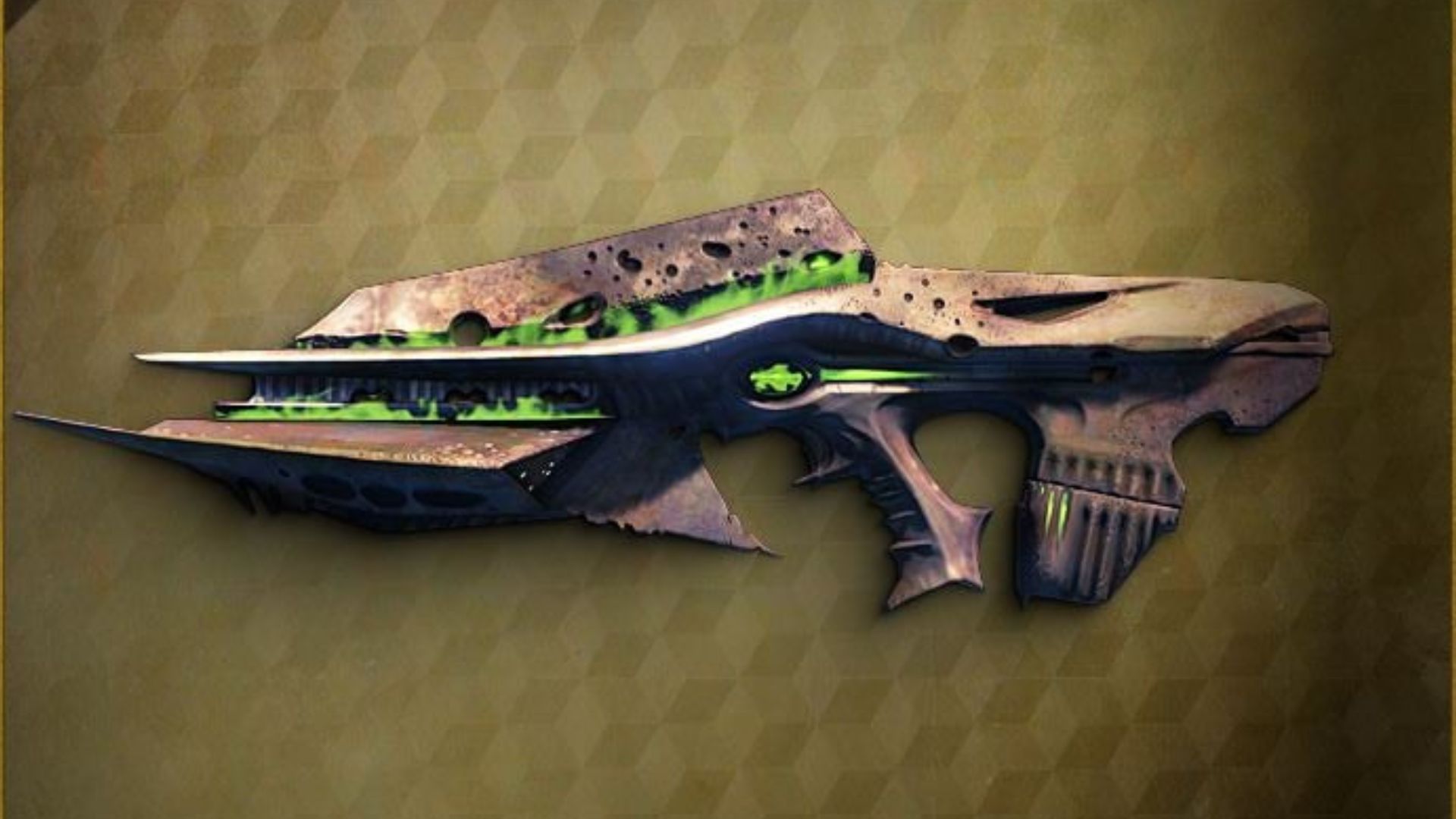 Necrochasm Exotic Auto Rifle in Destiny 2 (Image via Bungie)