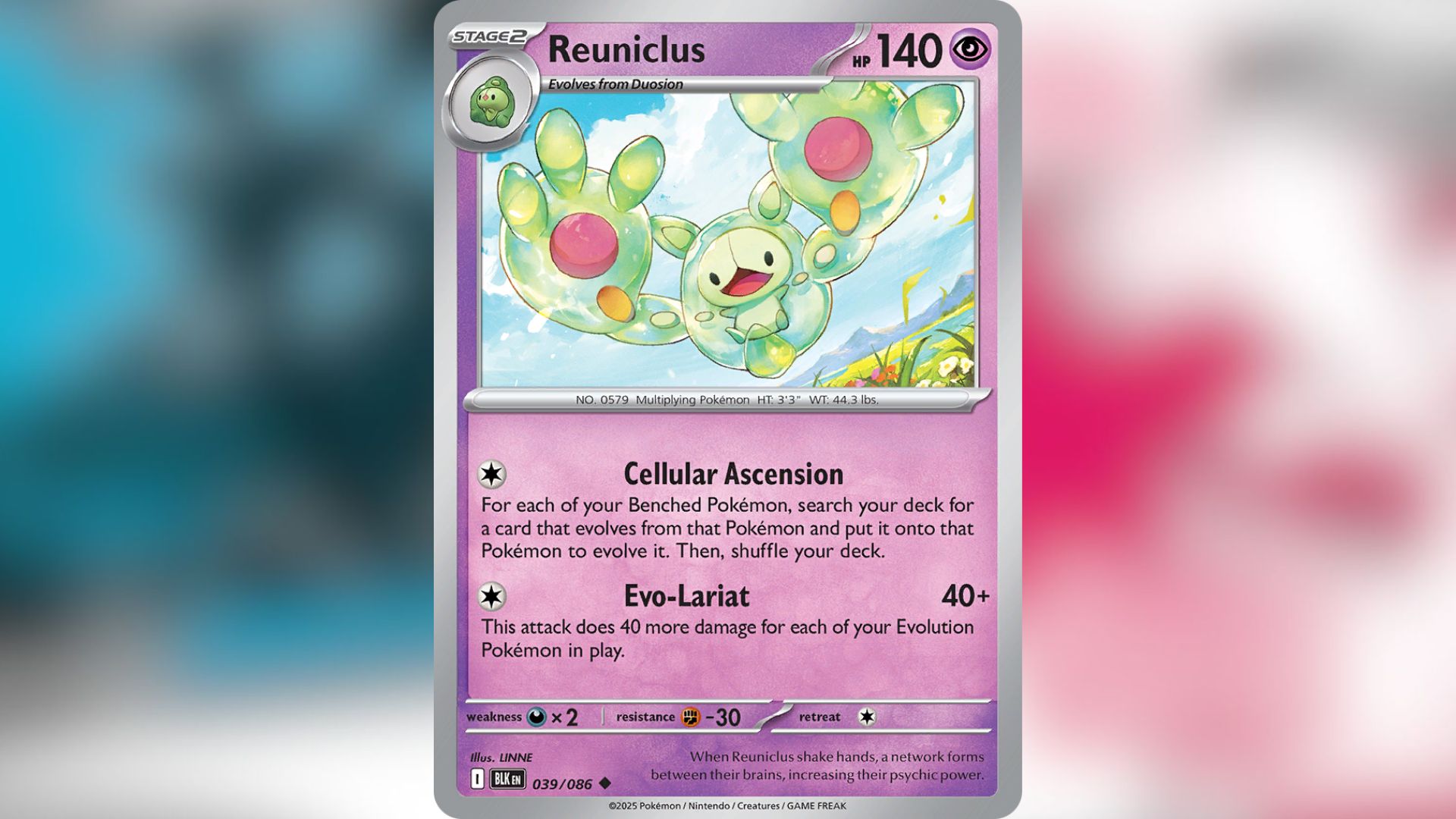 Reuniclus from Black Bolt (Image via TPC)