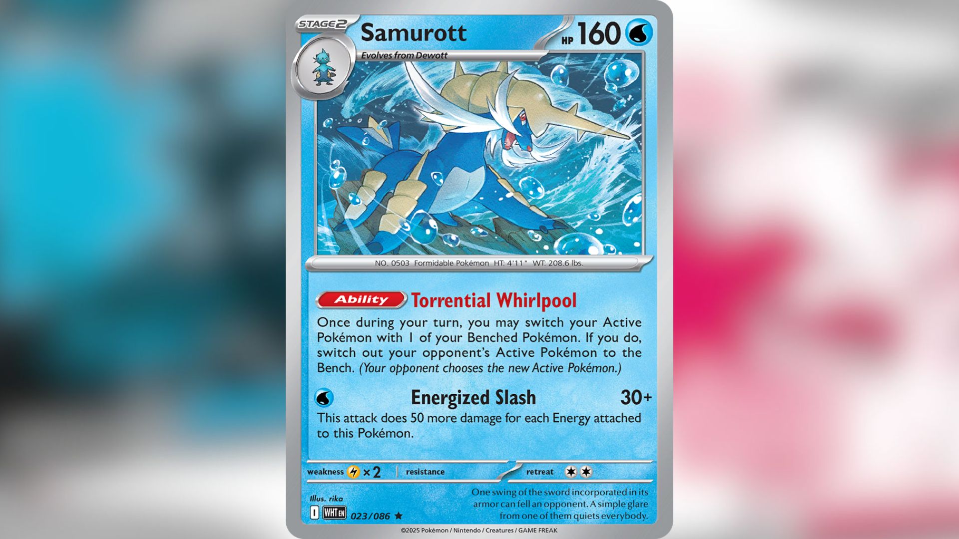 Samurott (Image via TPC)
