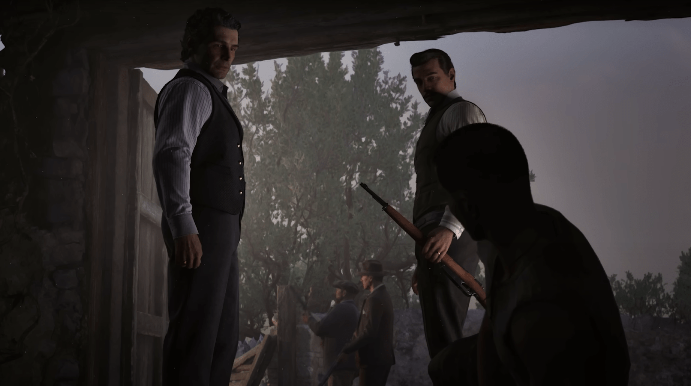 Rifles in Mafia The Old Country (Image via 2K Games)