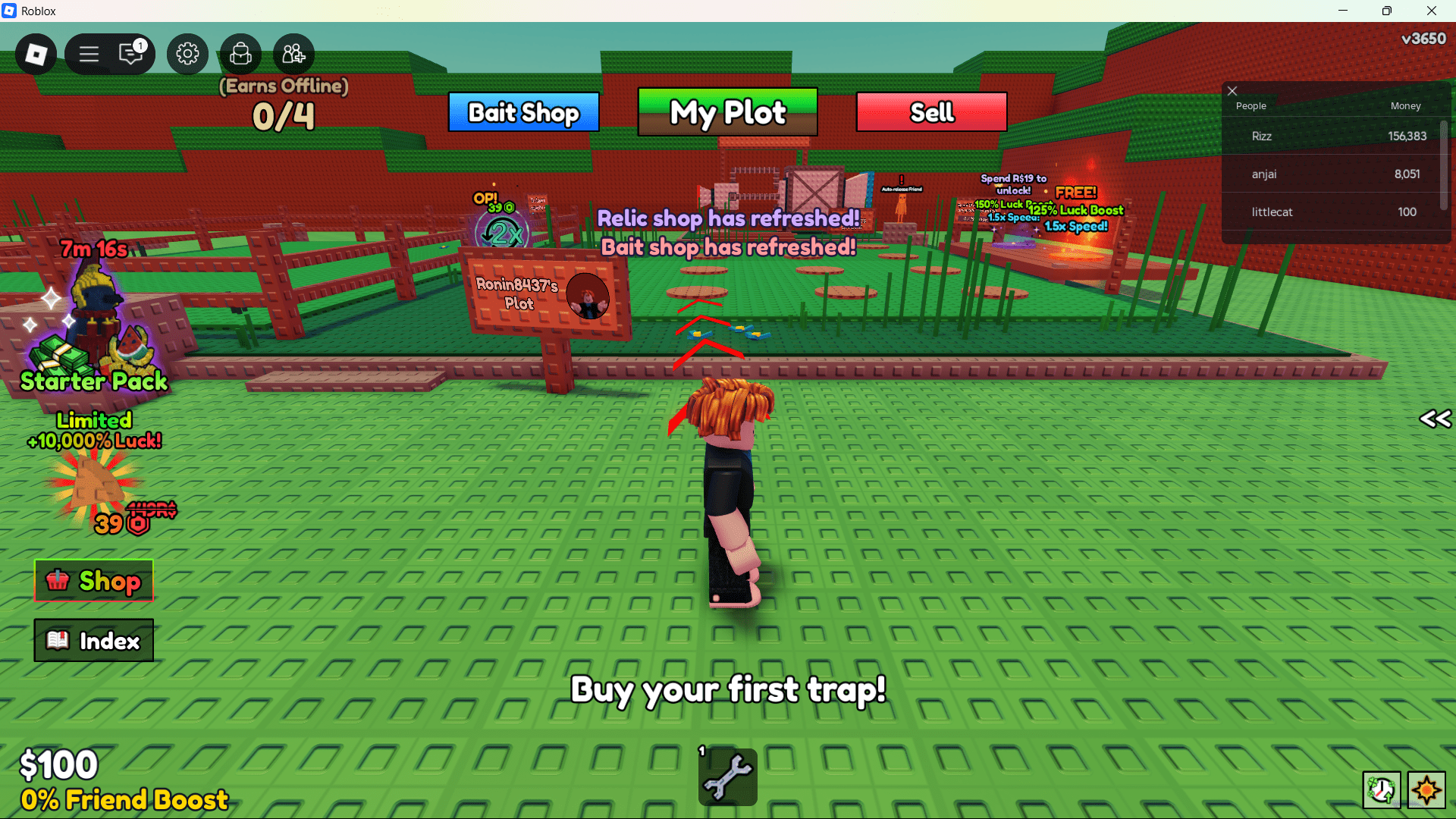 Are there any active Catch  A Brainrot codes?(image via roblox)