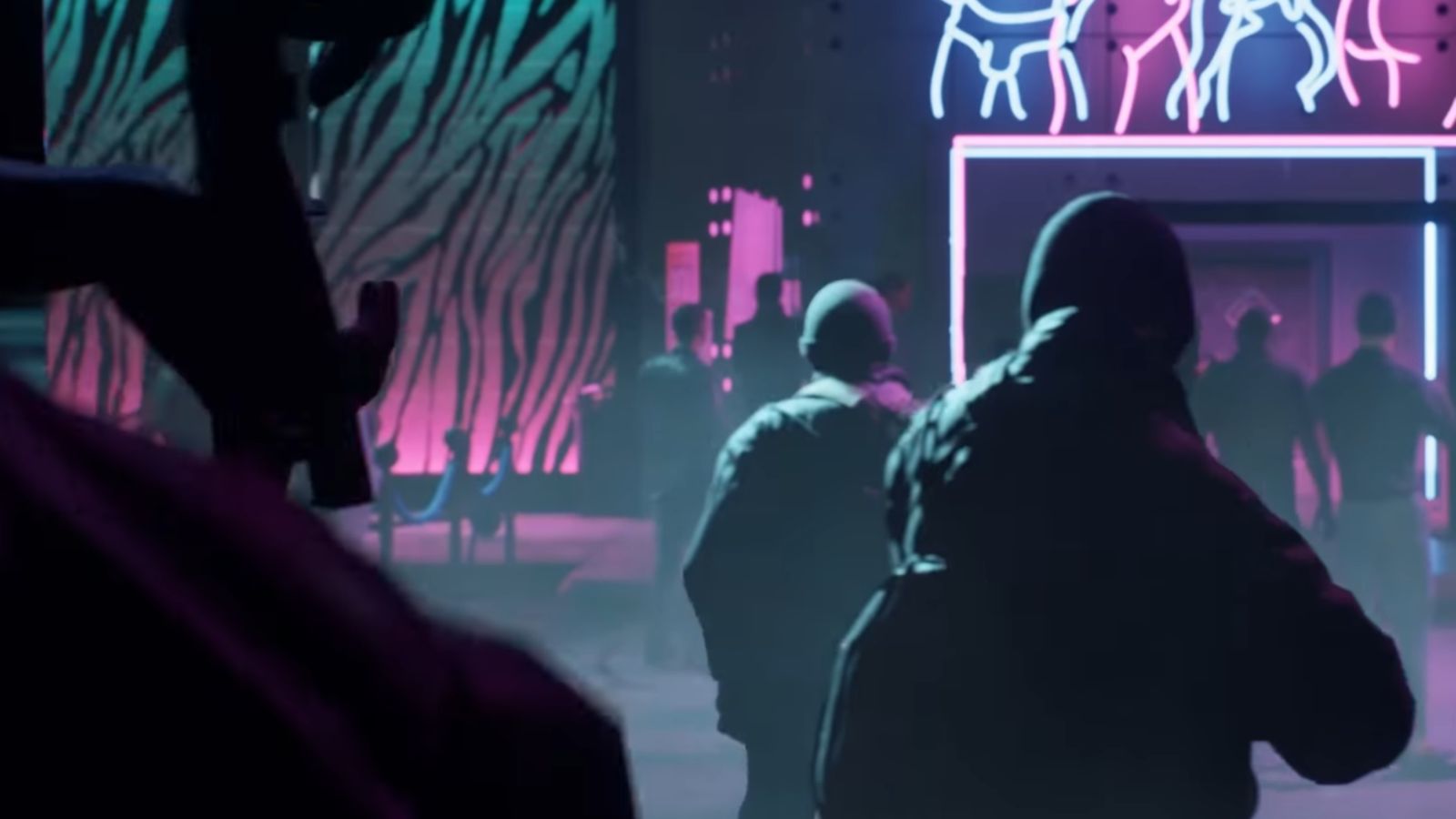 The Neon Tomb quest takes place inside a Nightclub (Image via VOID Interactive)