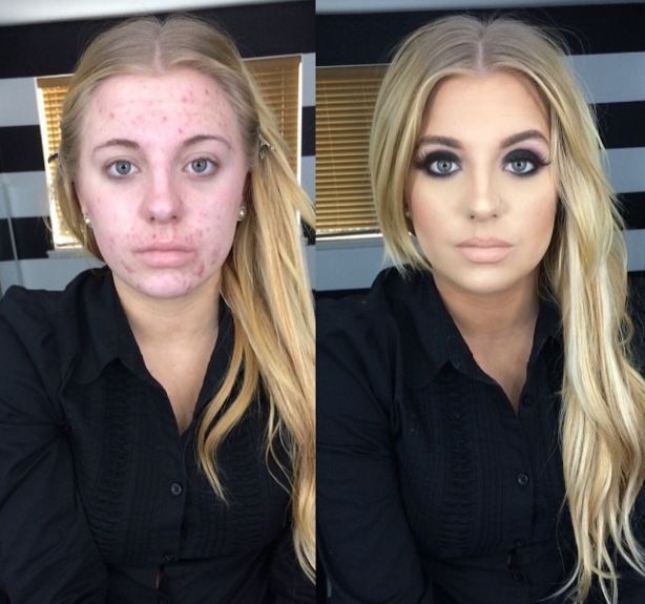 The power of makeup 14 unbelivable before and after shots of shocking(04)
