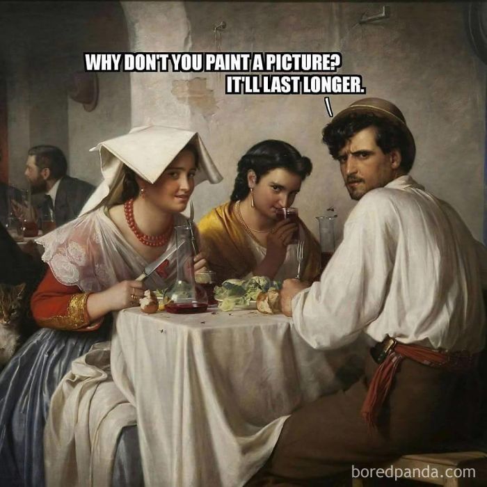 50 Impossibly Funny Classical Art Memes That Will Make Your Day DeMilked