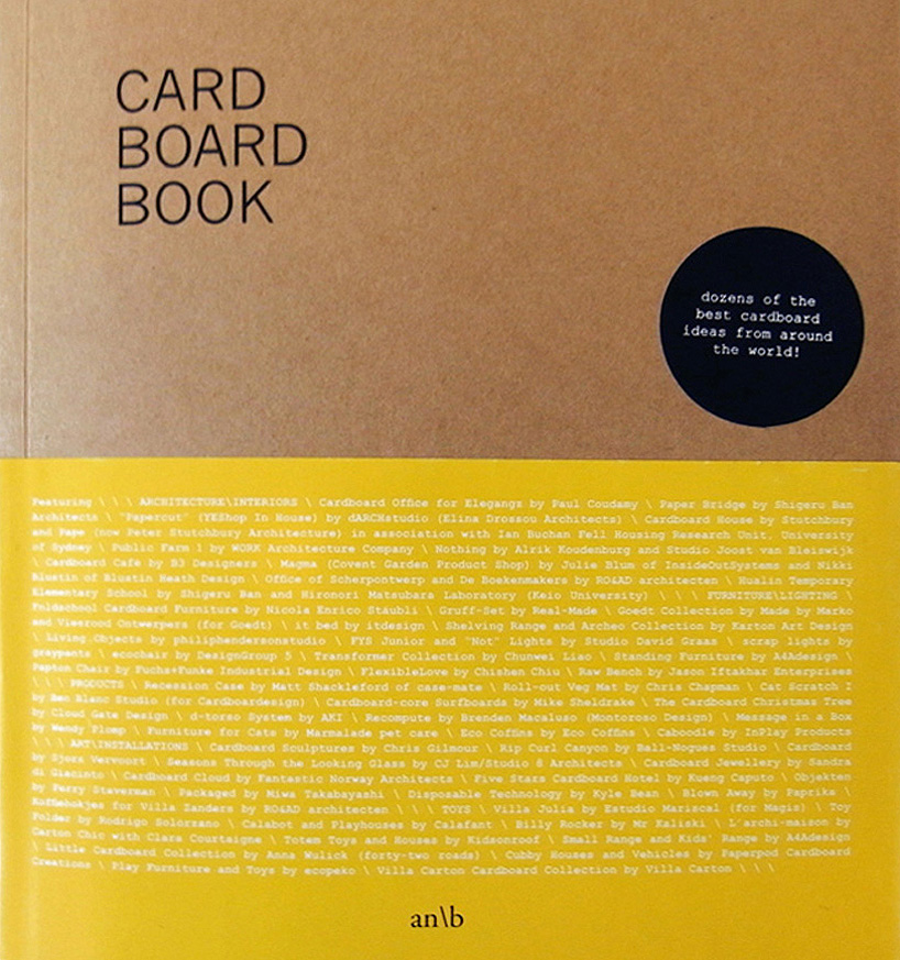 designboom book report cardboard book