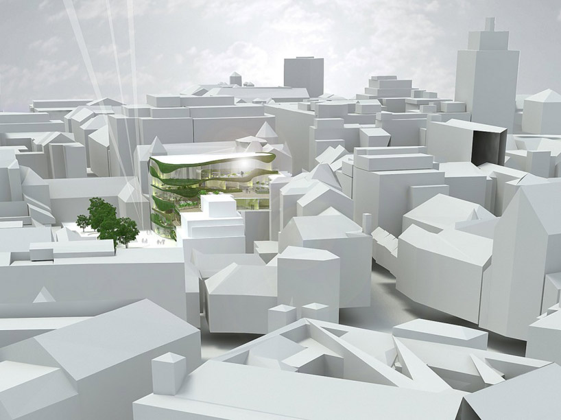 OFIS architects shopping pillow terrace