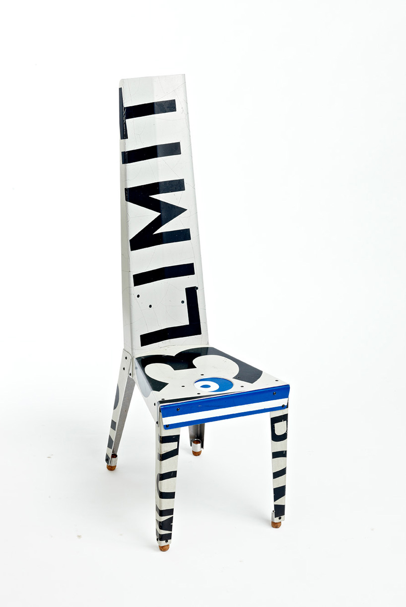 upcycled traffic sign furniture