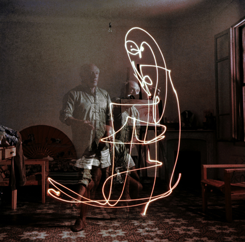 pablo picasso's light drawings from 1949