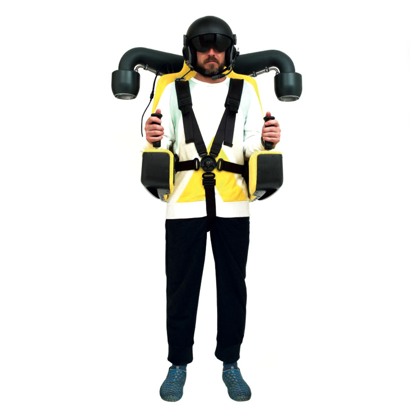 marc newson body jet pack an autonomous flying device