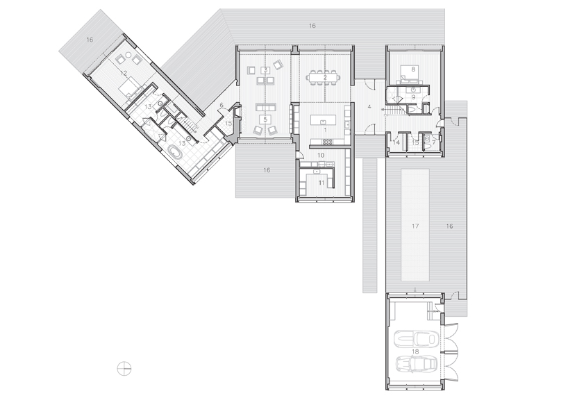 roger ferris and partners ocean house, rhode island