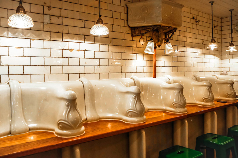 the attendant abandoned london toilet is turned into a unique cafe