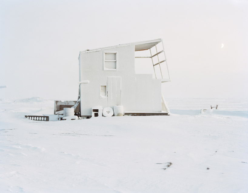 photographs of alaskan seasonal hunting cabins by eirik johnson