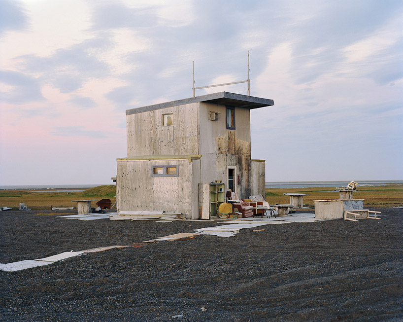 photographs of alaskan seasonal hunting cabins by eirik johnson