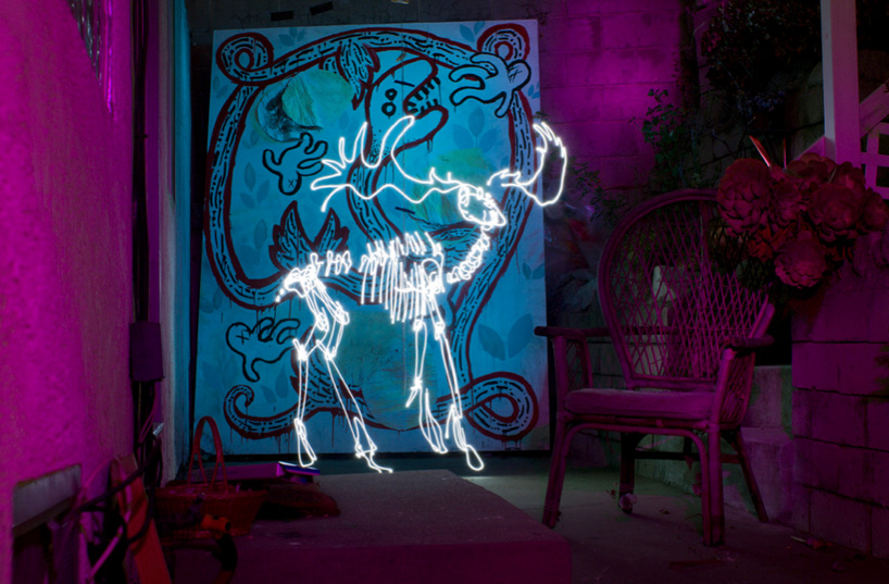 LED light paintings by darren pearson