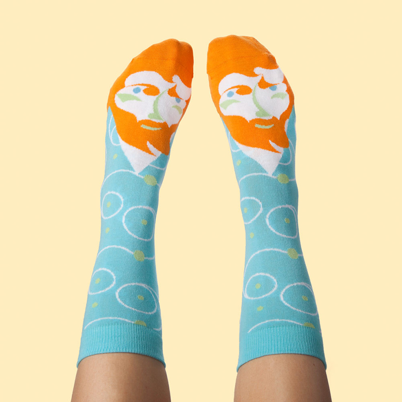 artist sock set lets you wear world famous painters on your feet