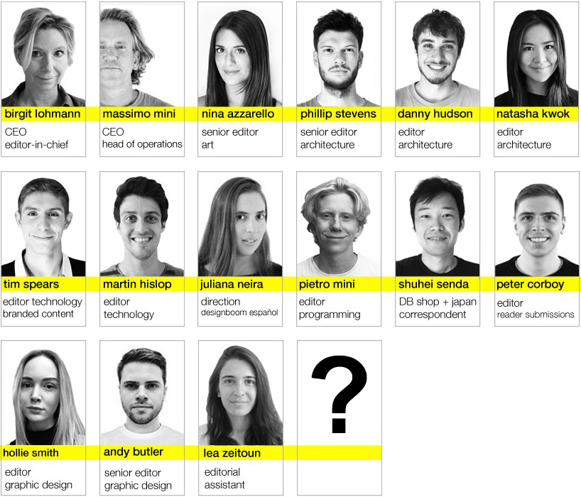 designboom internship available in milan!