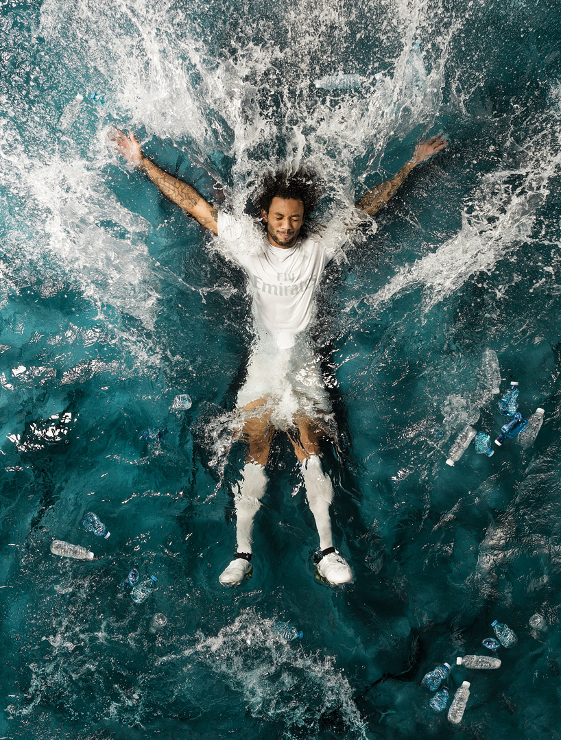adidas + parley make soccer kits with ocean recovered plastic
