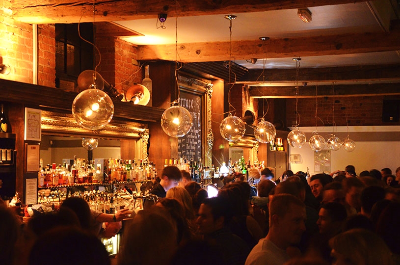 The Terrace Champagne & Cocktail Bar Albion Street Leicester Bar